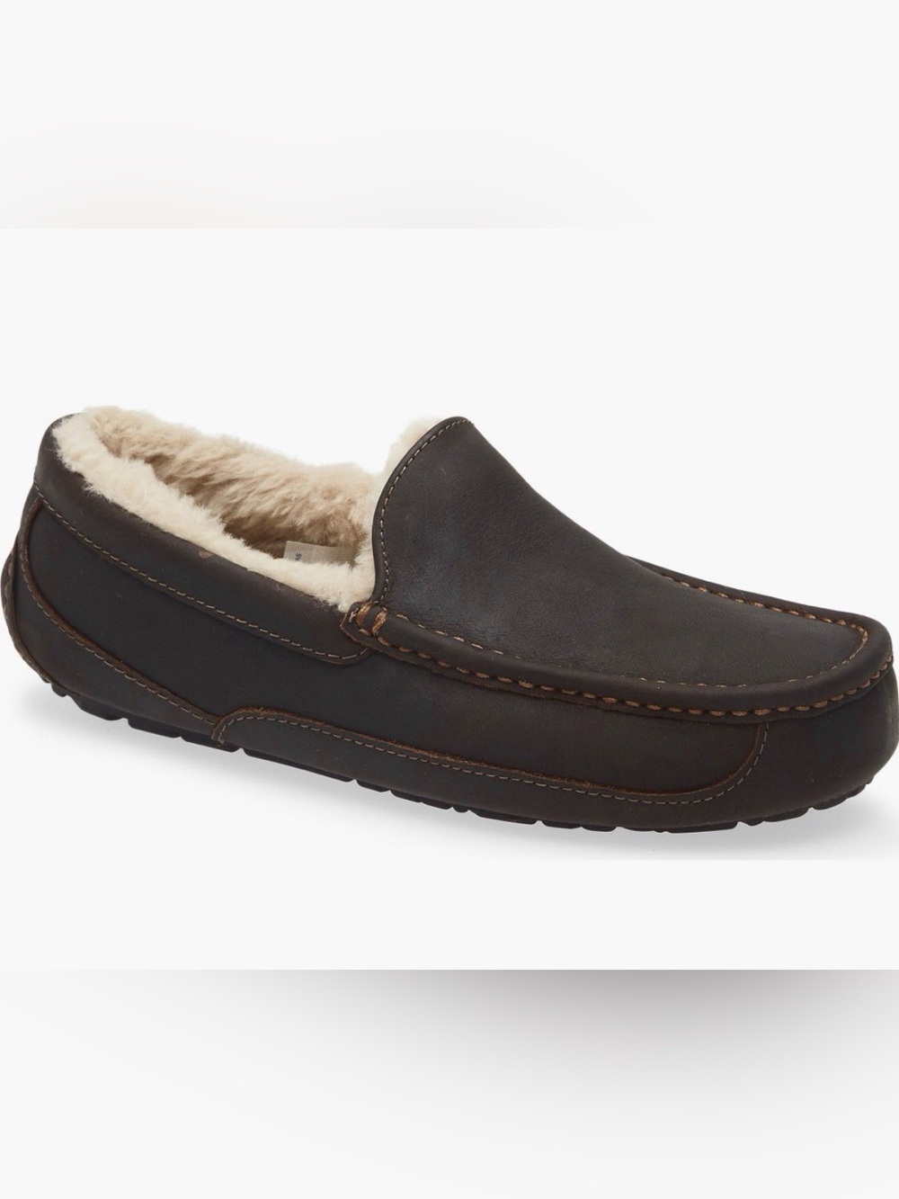 UGG® Ascot Men’s Leather Slip-Ons